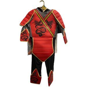 Member's Mark Unisex Kid's Premium Samurai Costume, 5 Piece - Samurai